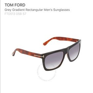 Tom Ford Rectangular Sunglasses with no case